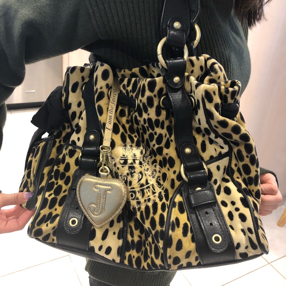 JUICY COUTURE LEOPARD TOTE